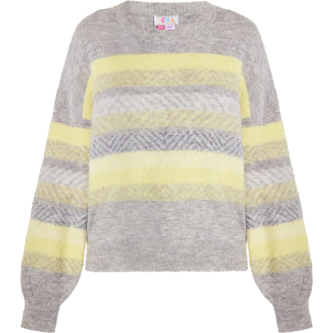 IZIA Jumper Dames Grijs Veelkleurig