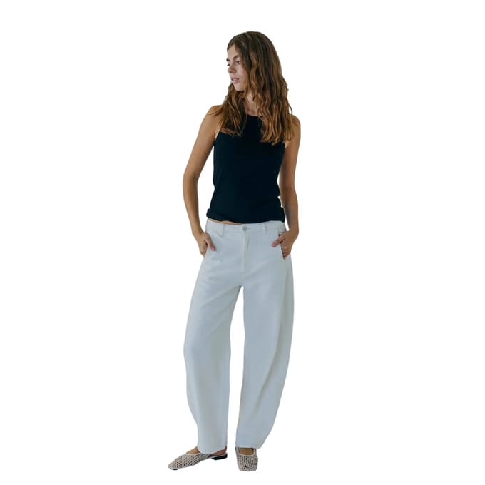 Vrouwen wide leg jeans Norr Kenzina