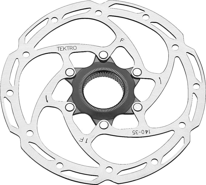 Kt Tr140-35 remschijf rotor ø140mm centerlock zilver