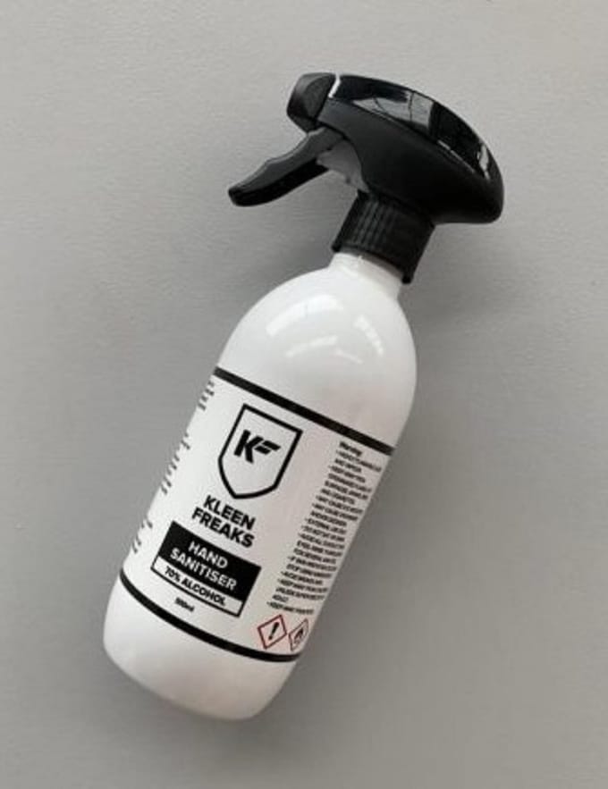 Kleen Freaks - Hand Sanitiser - 70% Alcohol - 500ml