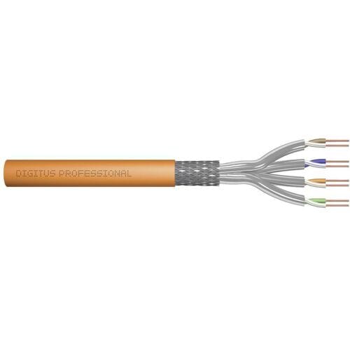 Digitus DK-1743-VH-050 Installatiekabel CAT 7 S/FTP Oranje 50 m
