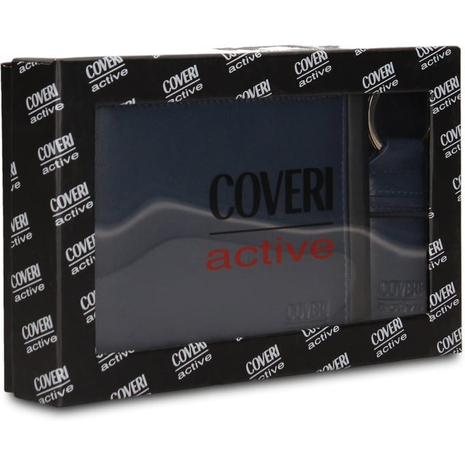 Enrico Coveri Portemonnee en sleutelhanger set Men