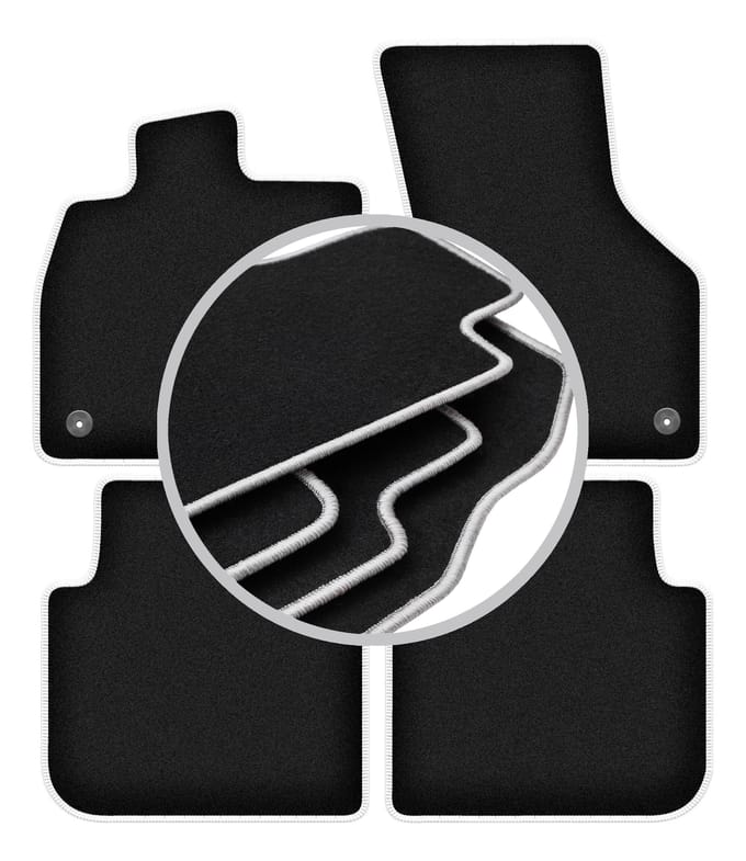 CARLUX-SILVER automatten voor: Seat Tarraco crossover (2018-)