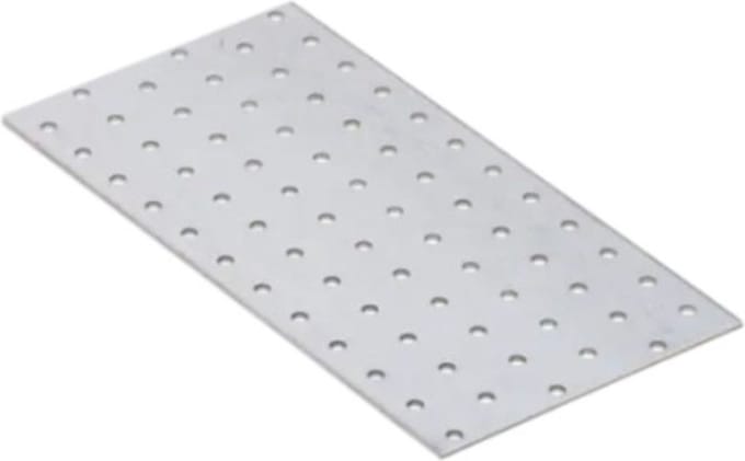 Koppelplaat Verzinkt 120 x 260 mm | Per Stuk