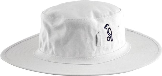 Kookaburra zonnehoed wit katoen L - Sun Hat Neutral - UV bescherming.