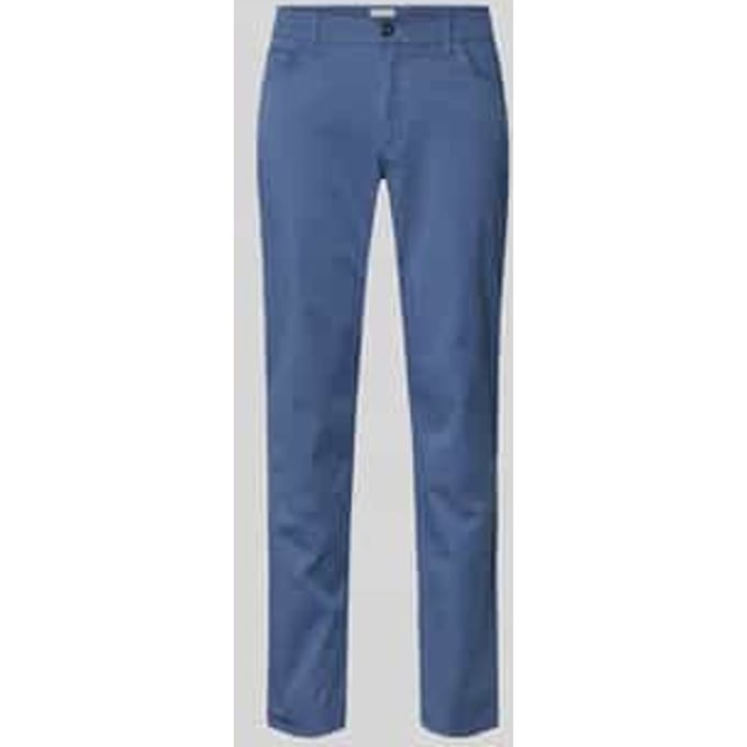 Regular fit stoffen broek met ultralight afwerking model 'Cadiz'