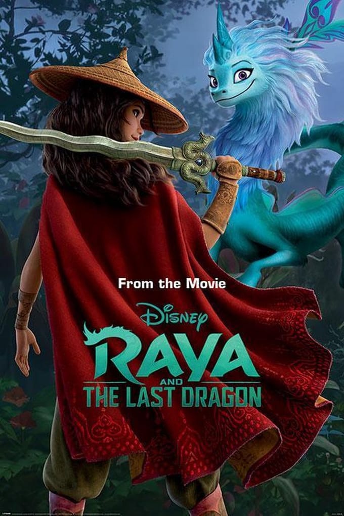 Raya and the Last Dragon Warrior - Maxi Poster