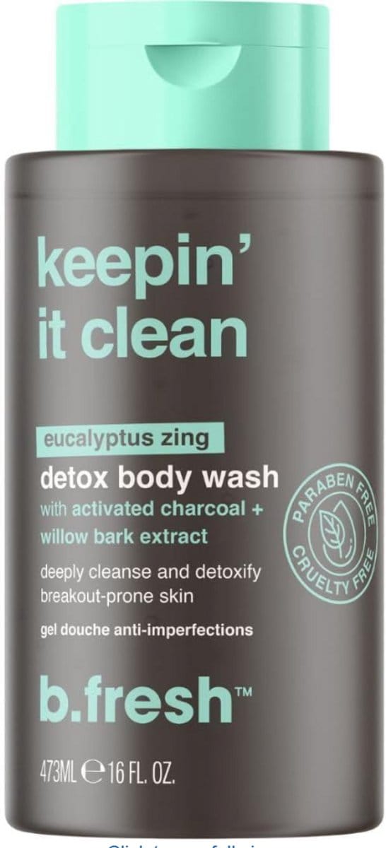B.Fresh Keepin It Clean Detox Body Wash - 473ml