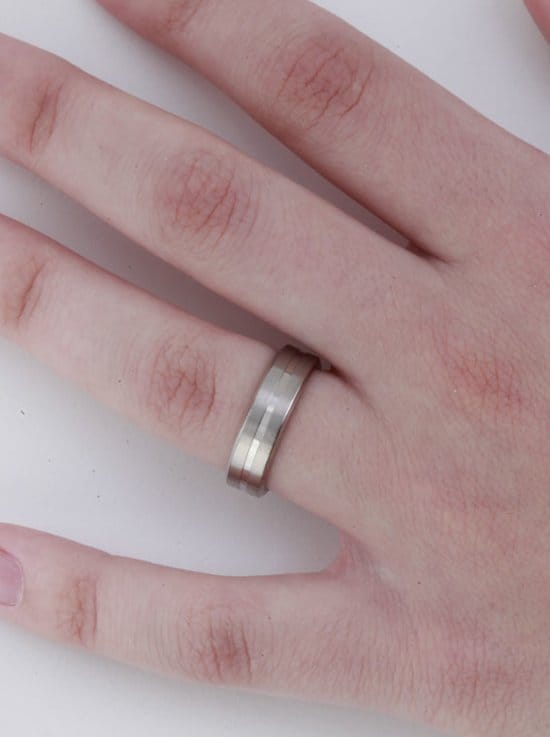 Boccia Titanium 0101.0761 Unisex Ring 19.50 mm maat 61