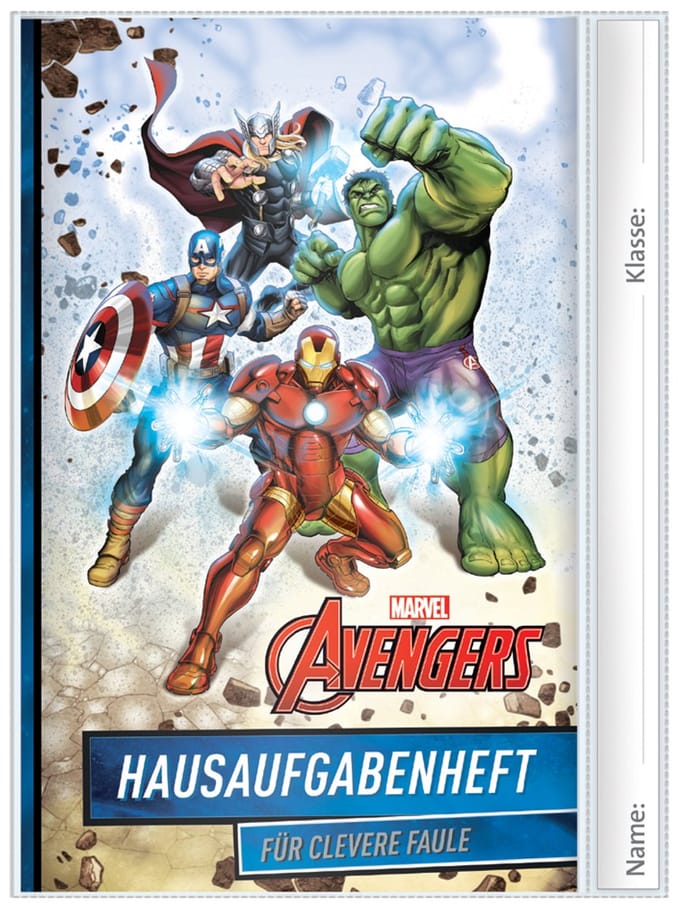 ROTH Huiswerkagenda voor slimme luiaards 'Marvel Avengers
