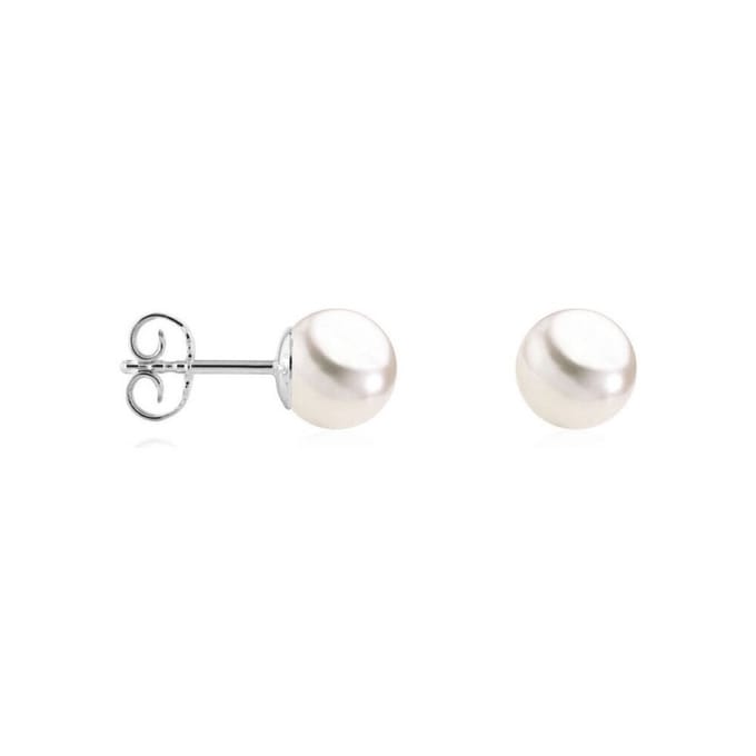 Luna-Pearls Oorringen oorsieraden HS1117_6.5-7mm