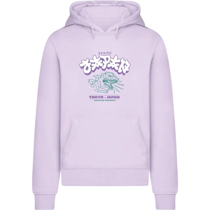 Mister Tee - Tokyo Madness Hoodie/trui - M - Lila