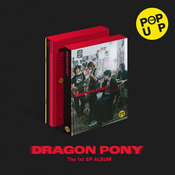 Dragon Pony EP [POP UP] Album + Gratis Cadeau + Gratis Cadeau 1ea red