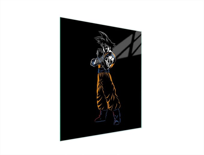 TMK ArtDeko - Snijplank - Glas - Anime - 45x52 cm