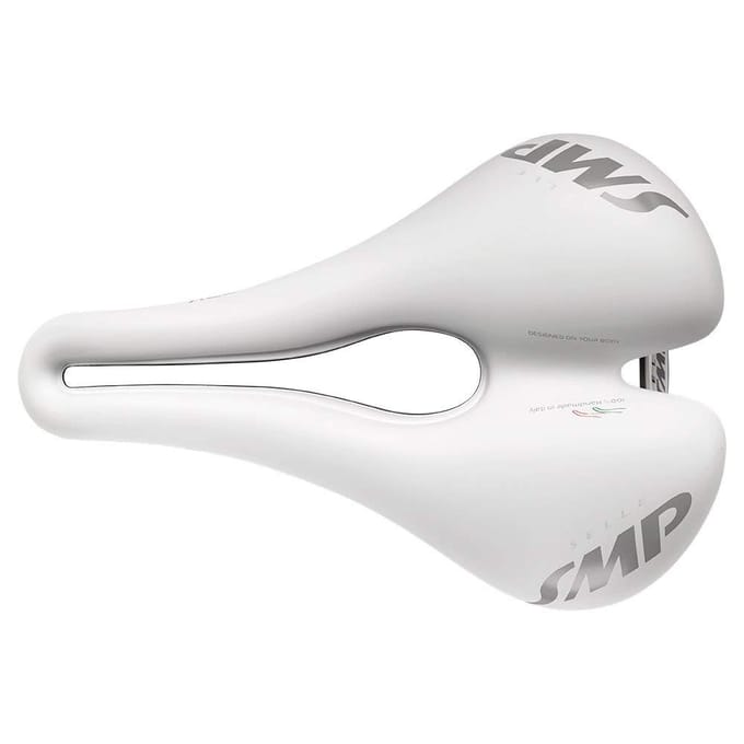 SELLE SMP TRK GROOT WIT MAT Wit Groot Zadel (TRK Mat) TRKLGE03-BI white