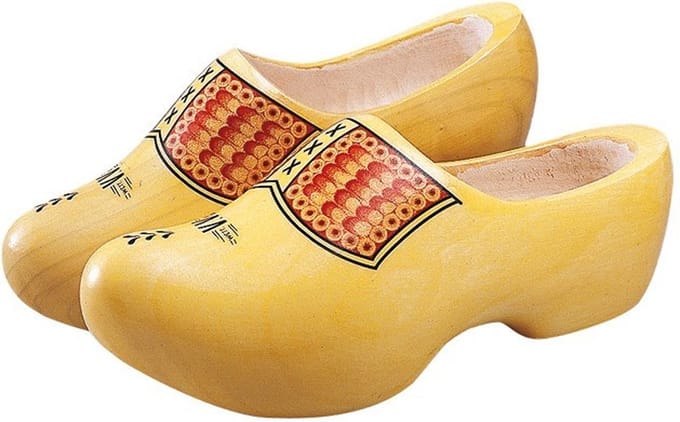 VV Houten Klomp Geel | Gevavi | Maat 24,5 cm