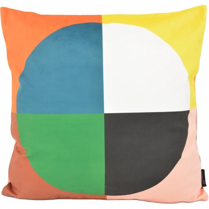 NOVÉE Velvet retro #2 | 45 x 45 cm | kussenhoes | polyester