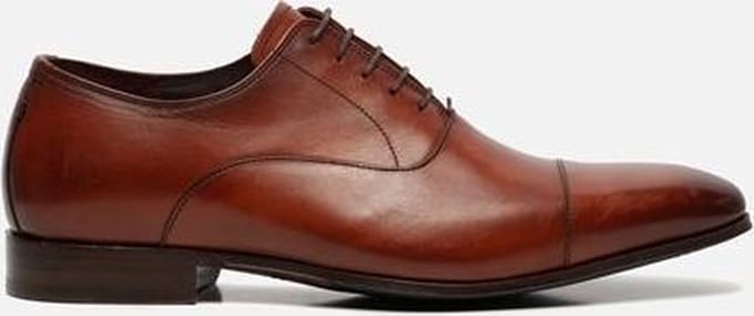 Floris van Bommel Veterschoenen cognac - Maat 47