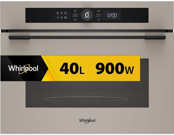 Whirlpool WMW57DHME | Inbouw Combimagnetron | Beige