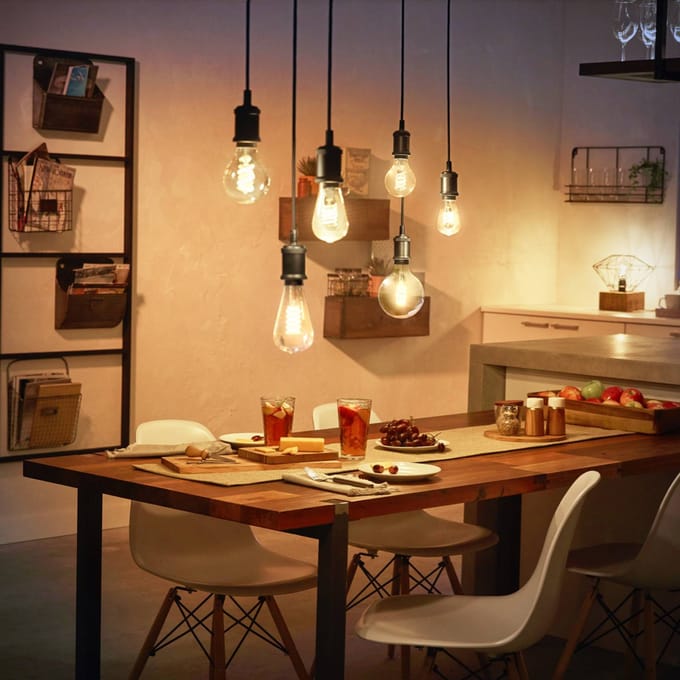 Philips Hue White Filament Globe E27 Bluetooth - Vintage Lamp - Wit