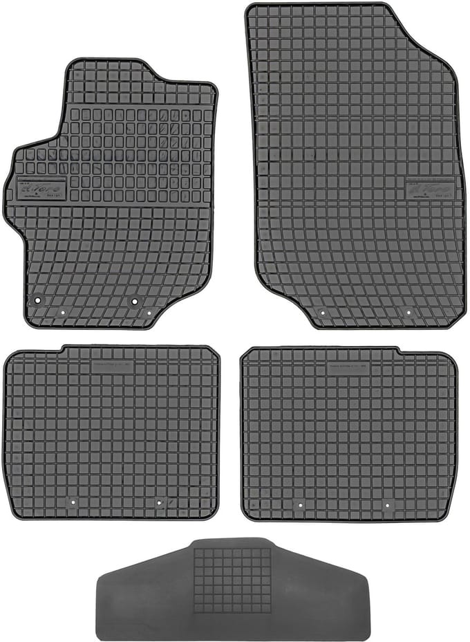 Max-Dywanik - Citroën C-Elysée - Peugeot 301 2012 - Dywaniki Rubber - Zwart