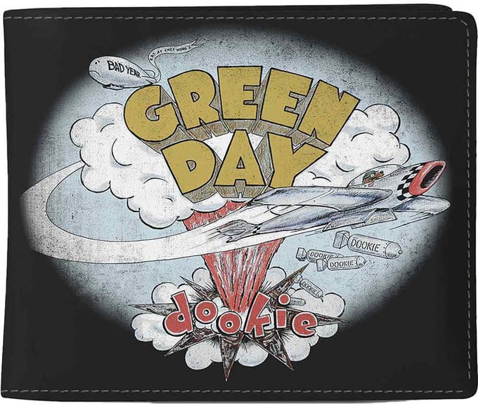 Rocksax Green Day - Dookie Portemonnee - Zwart