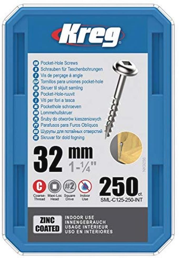 Grof Snijschroeven 32 mm - 250 stuks voor Houtbewerking