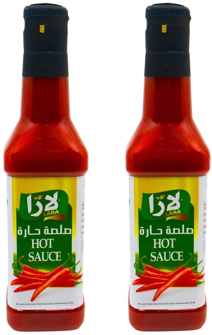 Lara Rode Scherpe Saus 2x500ML