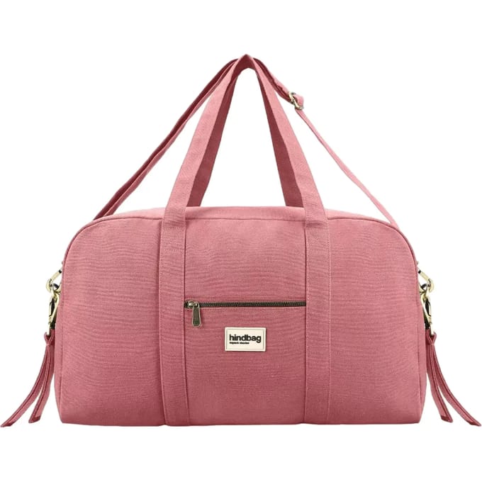 Hindbag Basile - luiertas - roze - biologisch katoen