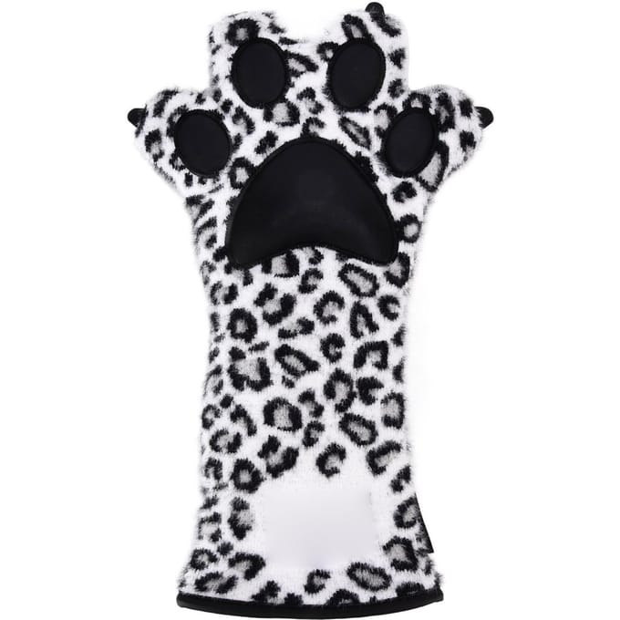 Protection de Club de Bois de Golf Griffe de Léopard Couvre-Tête Peluche Animale Forme Manches de Remplacement Couverture 1#