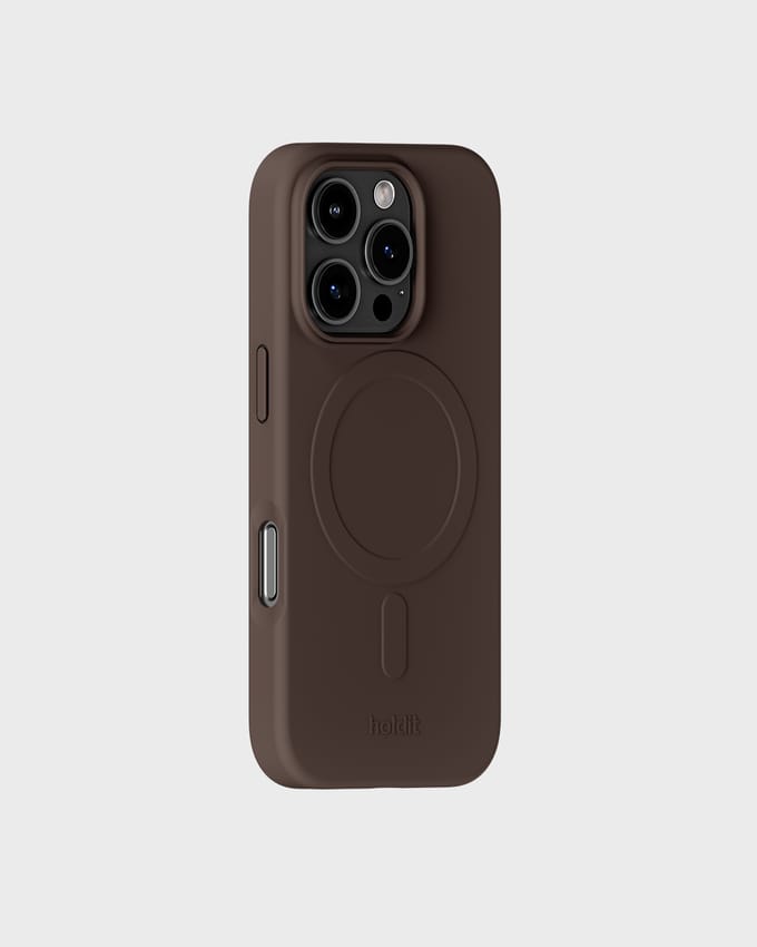 Phone Case Soft Magsafe Compatible Chocolate iPhone 16 Pro