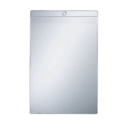 Insteekmap U-model Leitz Premium met ophangoog 0.20mm PVC A5 transparant 50 stuks