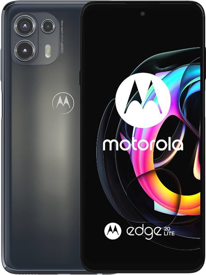 Motorola Edge 20 Lite - 5G - 128GB Electric Graphite