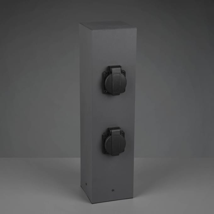 Trio Lighting Stopcontactzuil voor buiten, 4-voudig