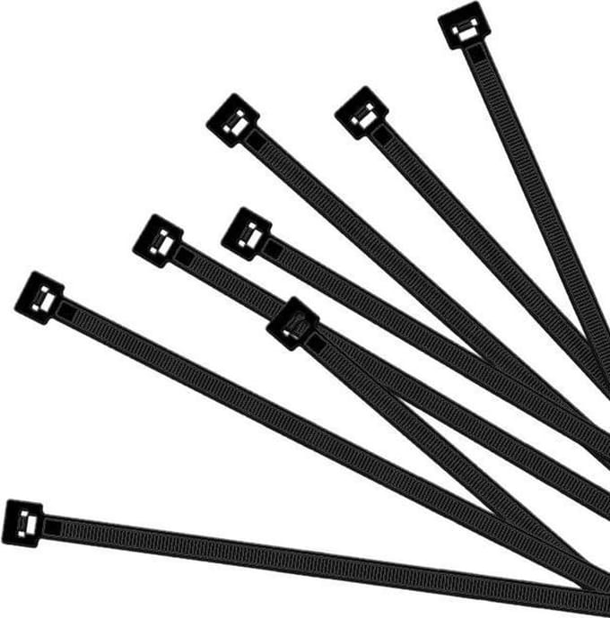 ProPlus Kabelbinders - 100 stuks - 100 x 2,5 mm - Zwart - Hoge treksterkte - Weerbestendig