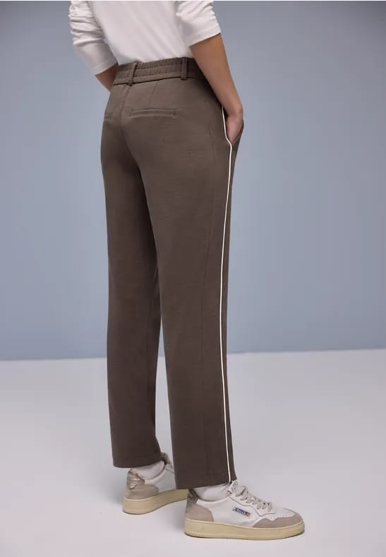 Broek met smalle pijpen