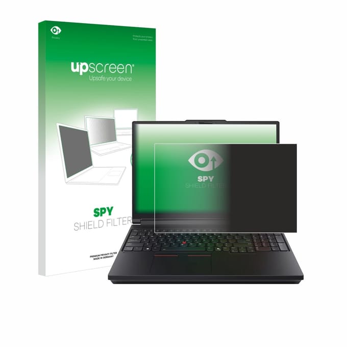 upscreen - privacyscherm voor Lenovo ThinkPad P16 Gen 3 - privacy filter screenfilter Blauwlichtfilter