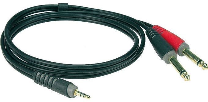 Klotz AY5-0100 Y-Adapterkabel 1 m - Insert kabel