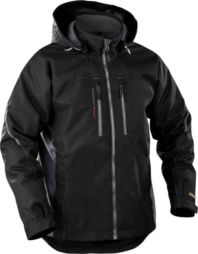 Blaklader Blåkläder 4890 Lichtgewicht functionele jas Zwart/Grijs XXXL
