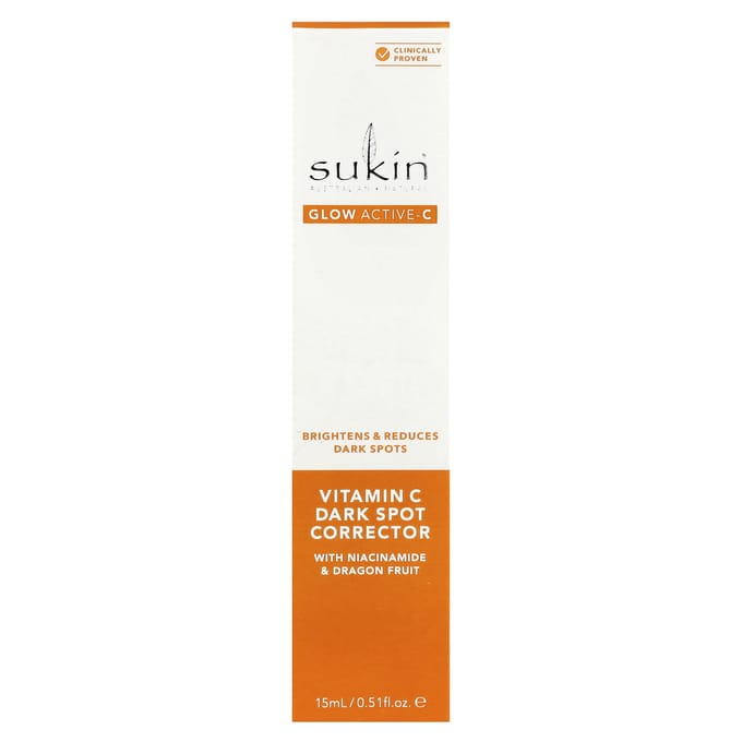 Glow Active-C, Correcteur de Taches Pigmentaires à la Vitamine C, 15 ml(0.51 Fl Oz) white
