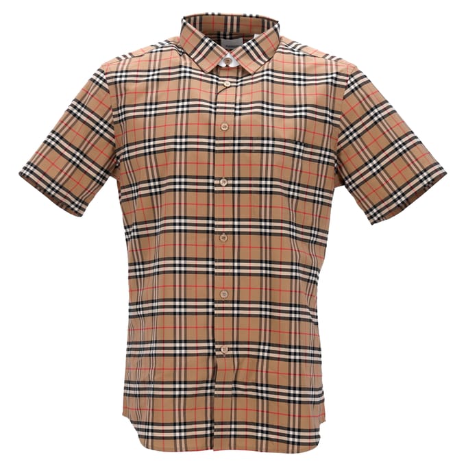 Burberry Geruite Overhemd