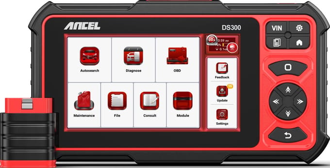 Ancel DS300 - Diagnose tablet - Uitleesapparatuur - Bluetooth - Nederlands