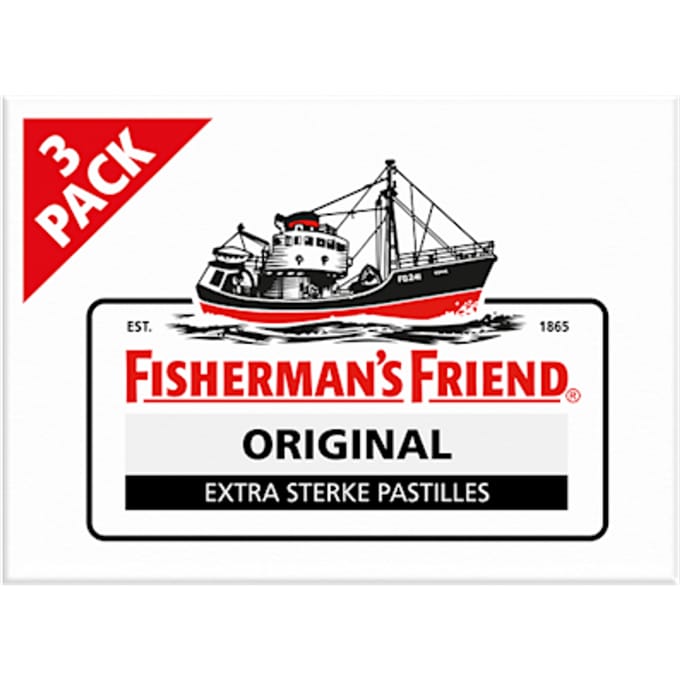 Fisherman's Friend Original 3-pack 25 Gram