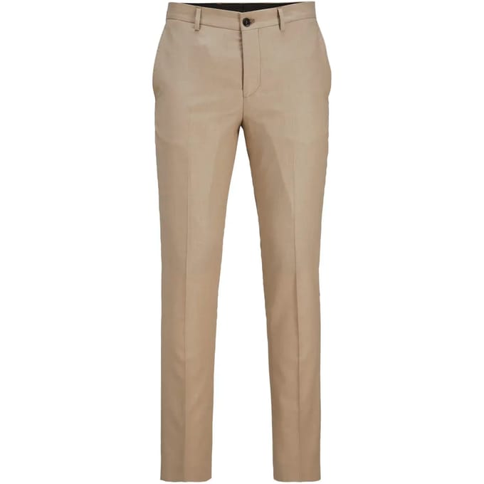 JACK & JONES Solaris Trouser regular fit - heren pantalon - beige