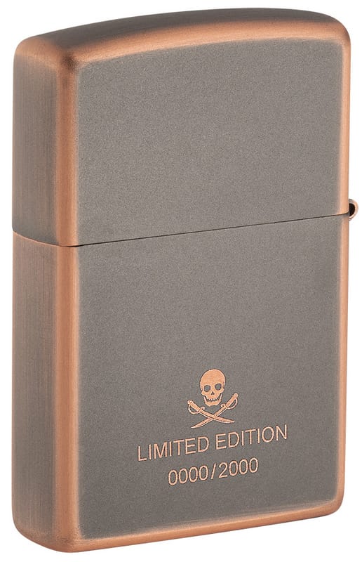 ZIPPO Pirate Skull Limited Edition Emblem Unisex Aansteker - Neutraal - Standard