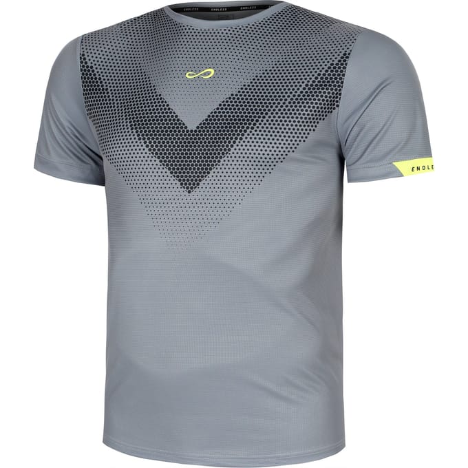 Endless Ace Peak T-shirt Heren-Grijs