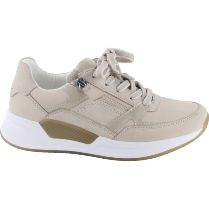 Gabor Rollingsoft Veterschoenen Laag - beige - Maat 9