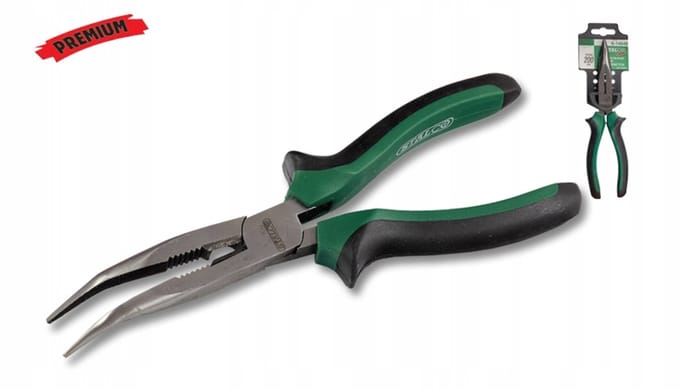 Stalco Verlengde gebogen tang 160 mm - Premium kwaliteit