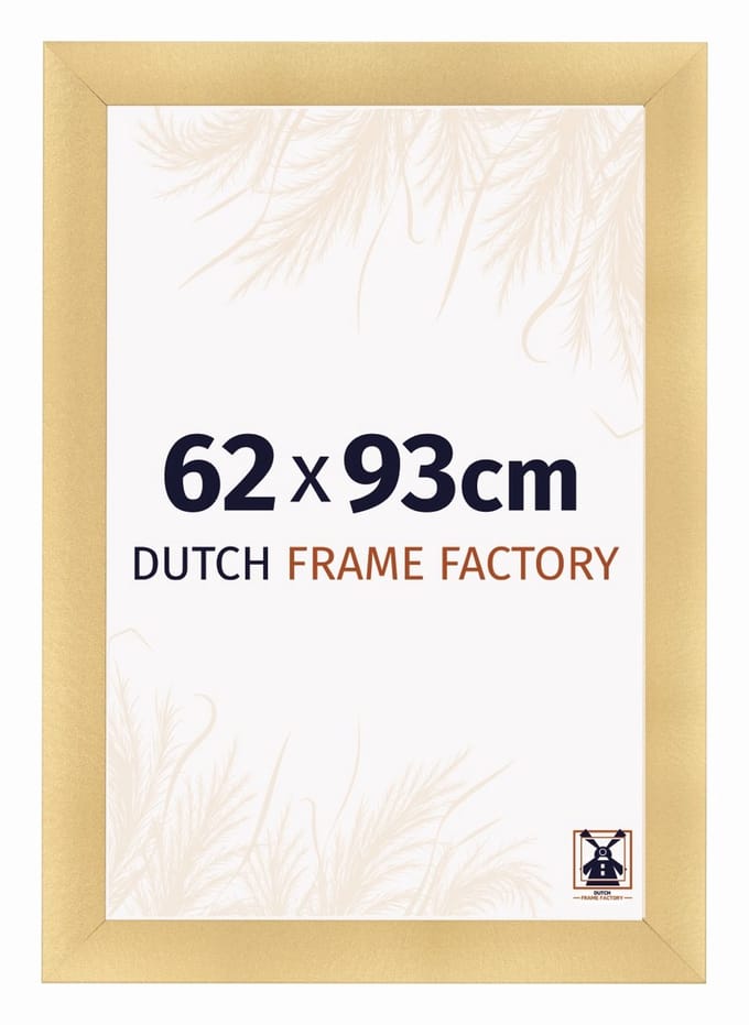 Fotolijst 62x93 cm - MDF - Goud Mat - Praag