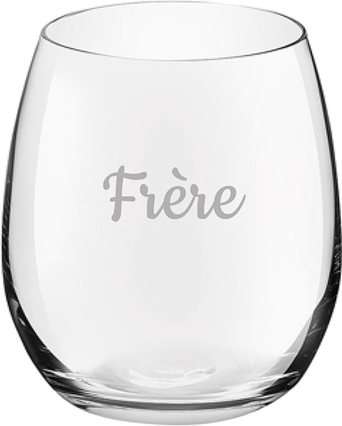 Drinkglas gegraveerd - 39cl - Frere